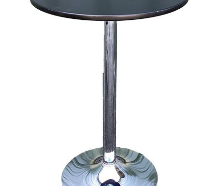 Round café table